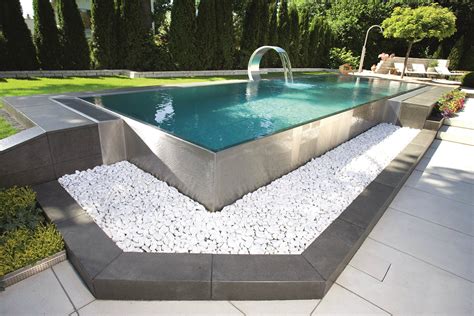 pool metal fabrication|stainless steel swimming pools.